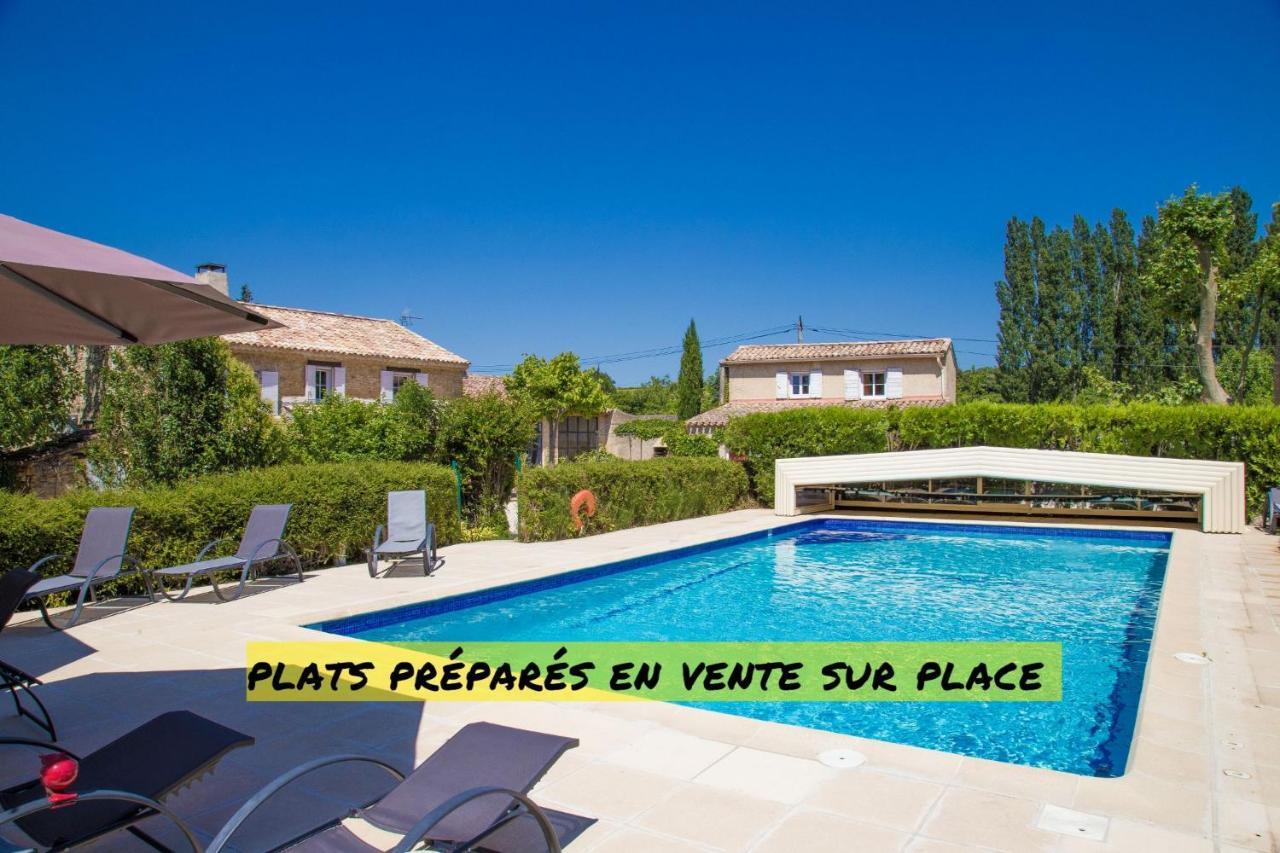 Chambres D Hotes Le Mas Julien Piscine Chauffee Adult Only Orange  Exterior photo